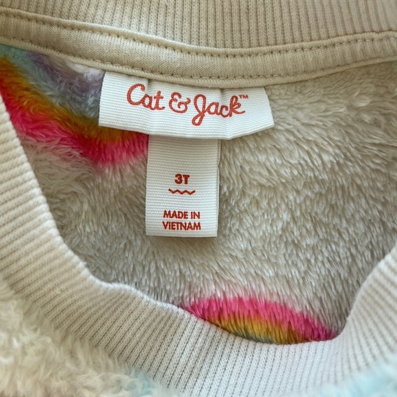 Cat & Jack Sherpa Sweater - Picture 3 of 3